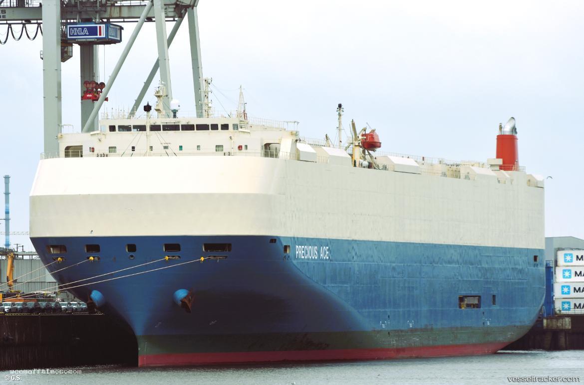 Precious-Ace - Vehicles Carrier vessel registered in Japan