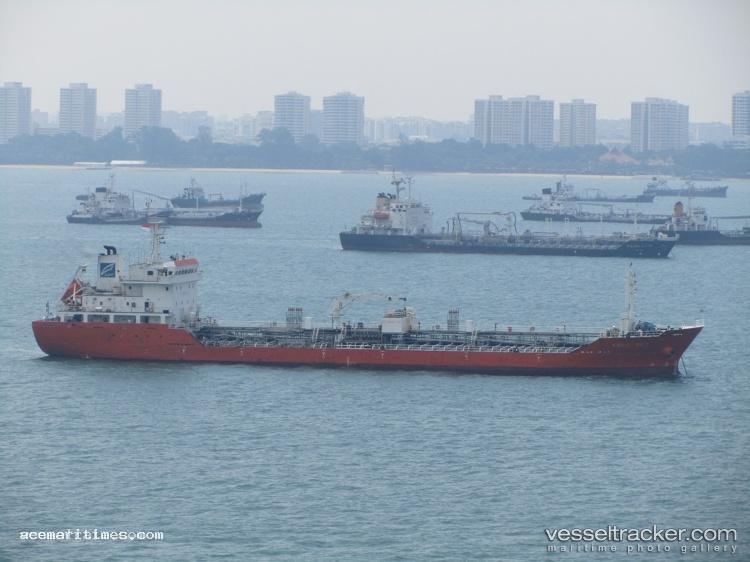 Angel-No.3 - Chemical Oil Products Tanker vessel registered in Hong Kong