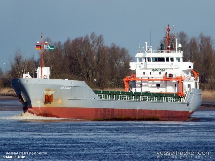Claire - General Cargo Ship vessel registered in Netherlands
