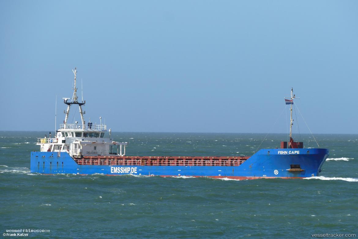 Fehn-Cape - General Cargo Ship vessel registered in Antigua and Barbuda
