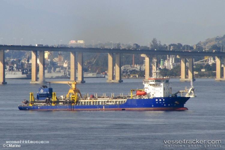 Xin-Hai-Niu - Hopper Dredger vessel registered in China