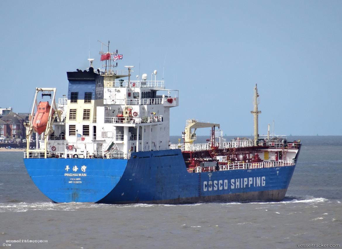 Ping-Hai-Wan - Bitumen Tanker vessel registered in Panama