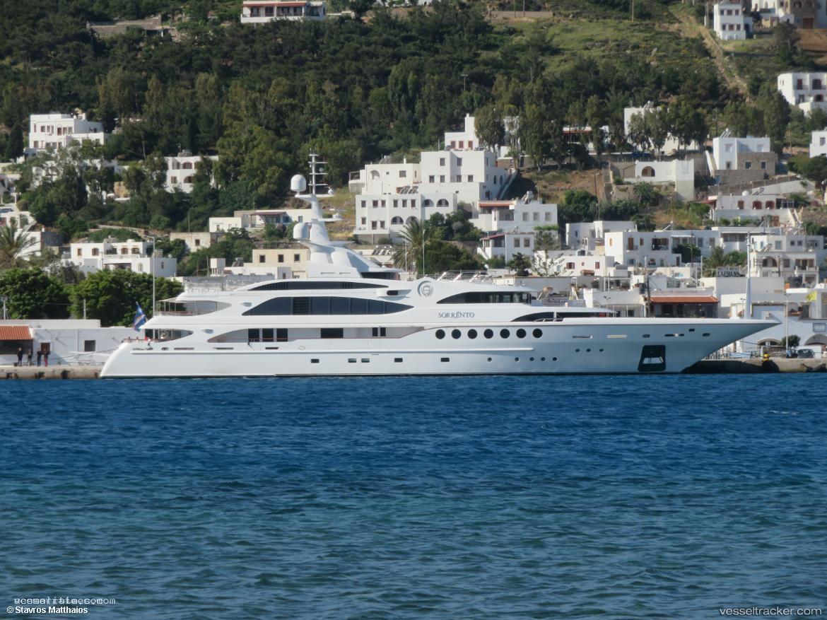 Sorrento - Yacht vessel registered in Marshall Islands