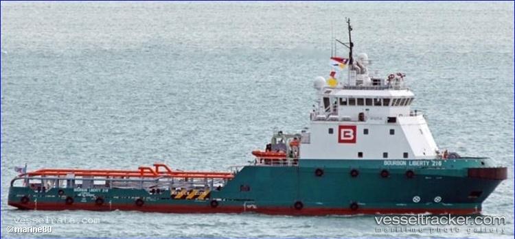 Bourbon-Liberty-216 - Offshore Tug Supply Ship vessel registered in Luxembourg