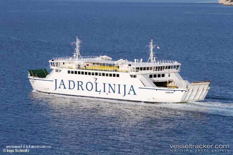 Jadran - Passenger Ro Ro Cargo Ship vessel registered in Croatia