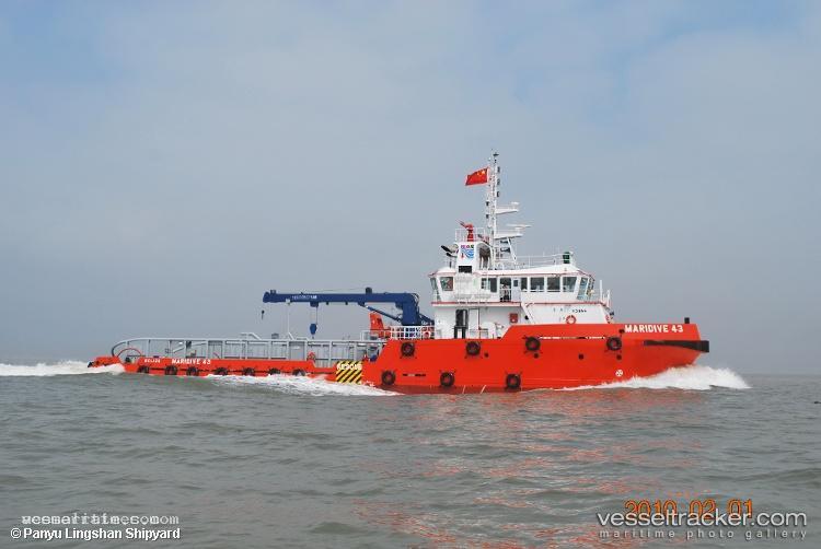 Maridive-43 - Offshore Tug Supply Ship vessel registered in Belize