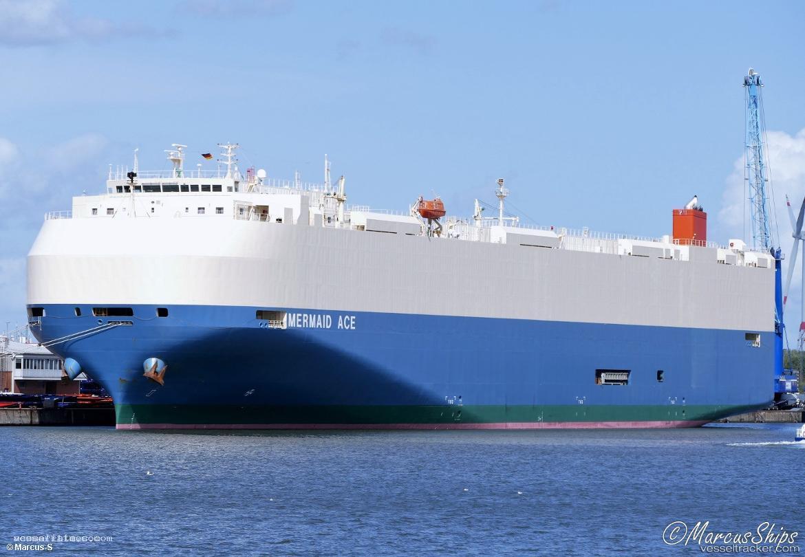 Mermaid-Ace - Vehicles Carrier vessel registered in Panama