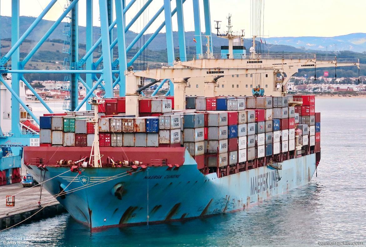 Maersk-Cunene - Container Ship vessel registered in Singapore