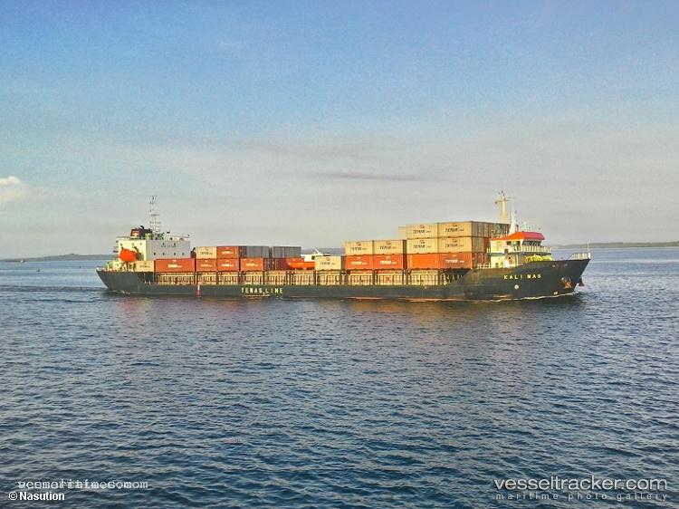 Mv.kali-Mas - Container Ship vessel registered in Indonesia