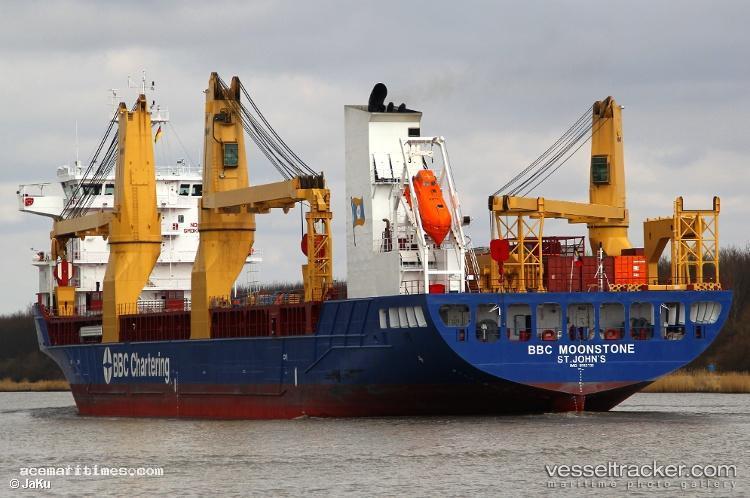 Bbc-Moonstone - Multi Purpose Carrier vessel registered in Antigua and Barbuda