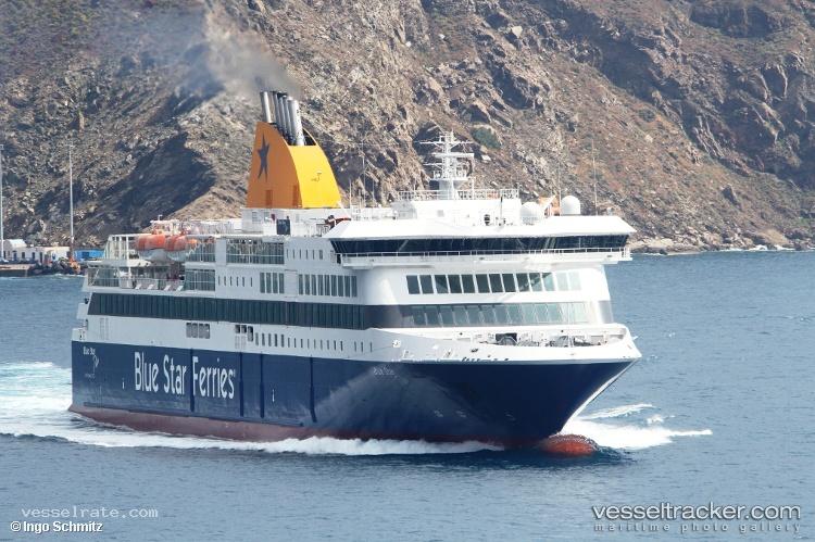 Blue-Star-Delos - Passenger Ro Ro Cargo Ship vessel registered in Greece