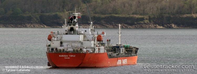 Wawasan-Topaz - Chemical Oil Products Tanker vessel registered in Panama