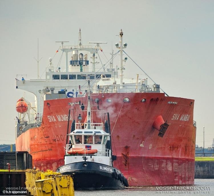 Bochem-Mumbai - Chemical Oil Products Tanker vessel registered in Hong Kong