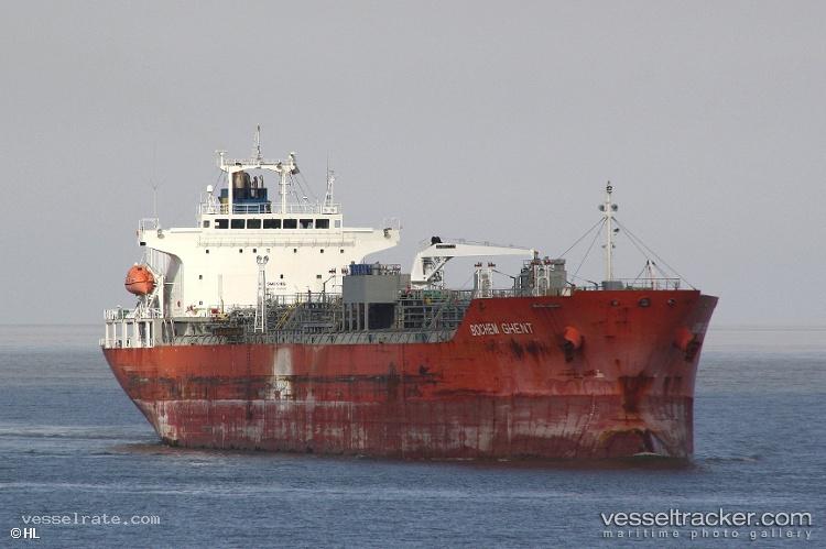 Bochem-Ghent - Chemical Oil Products Tanker vessel registered in Hong Kong