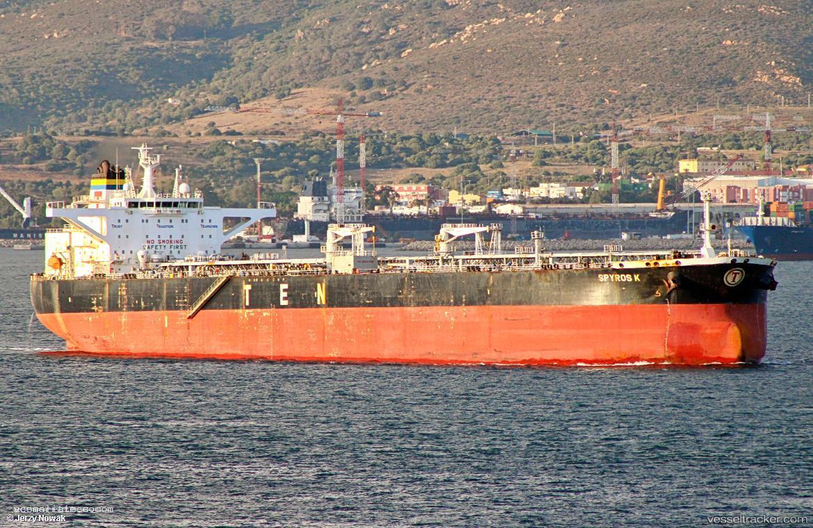 Spyros-K - Crude Oil Tanker vessel registered in Liberia