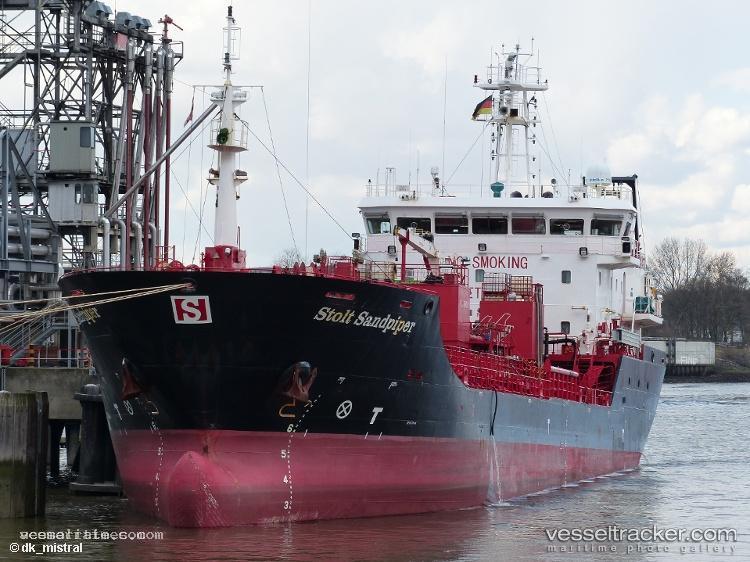Stolt-Sandpiper - Chemical Oil Products Tanker vessel registered in United Kingdom