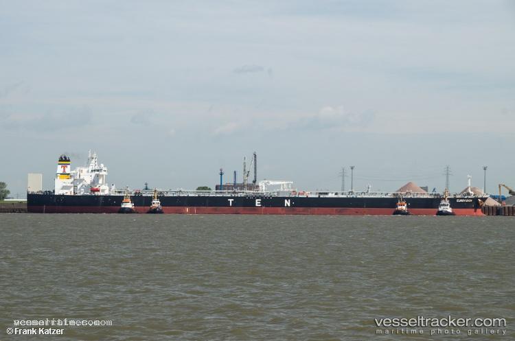 Eurovision - Crude Oil Tanker vessel registered in Bahamas