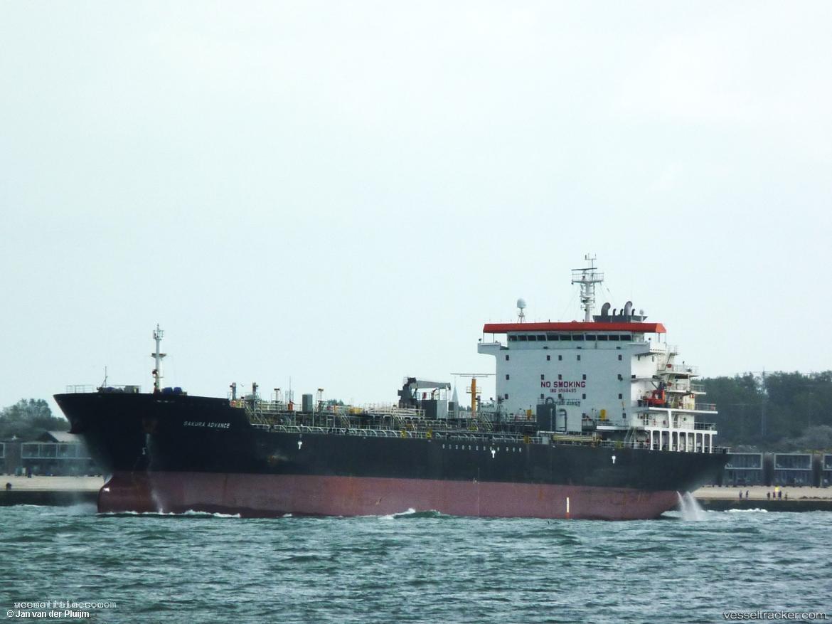 Sakura-Advance - Chemical Oil Products Tanker vessel registered in Panama