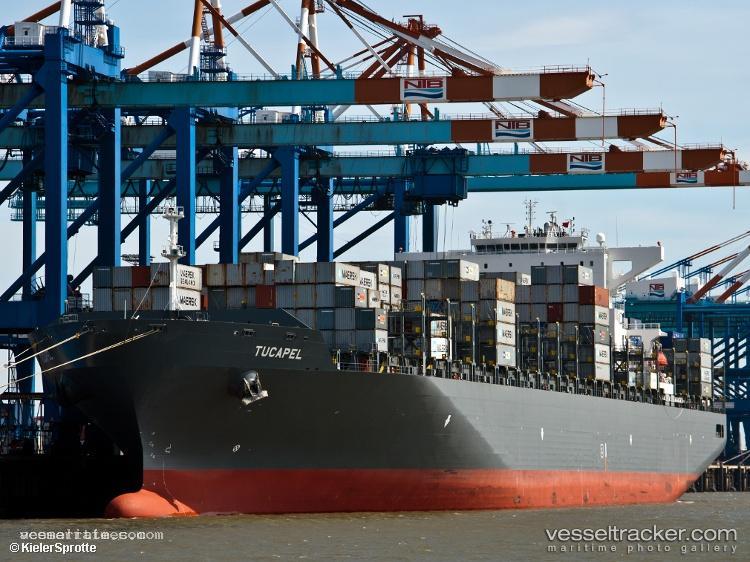 Tucapel - Container Ship vessel registered in Liberia