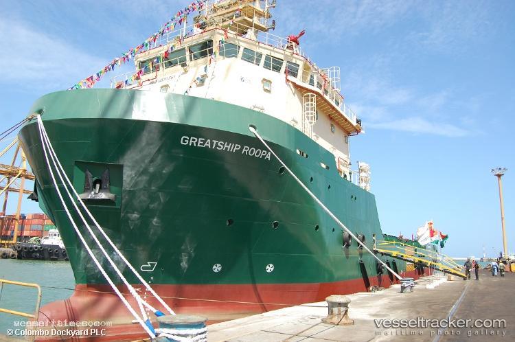 Greatship-Roopa - Well Stimulation Vessel vessel registered in India
