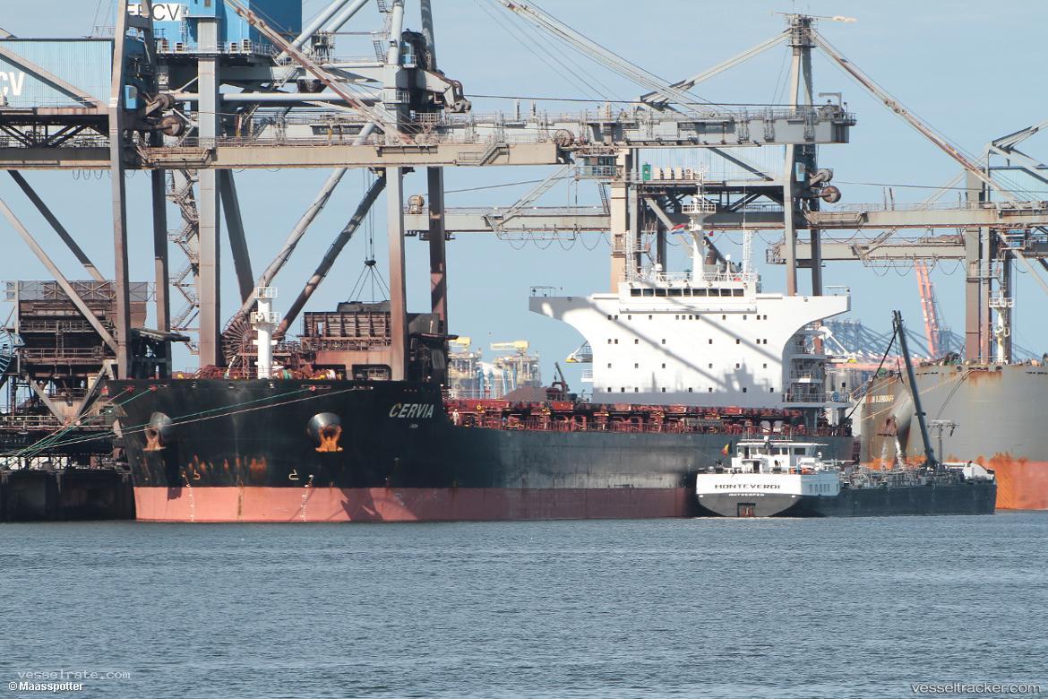 Cervia - Bulk Carrier vessel registered in Liberia