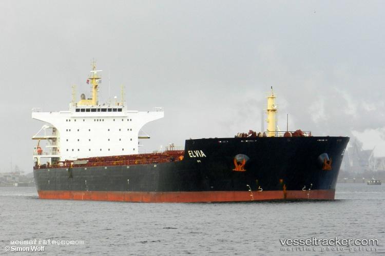 Elvia - Bulk Carrier vessel registered in Liberia