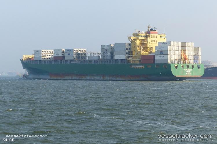 Cul-Manila - Container Ship vessel registered in Liberia