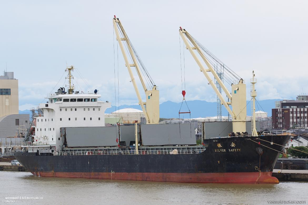 Silver-Safety - General Cargo Ship vessel registered in Hong Kong