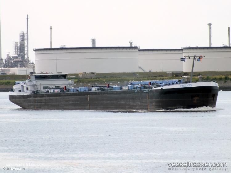 Philos - Chemical Oil Products Tanker vessel registered in Netherlands