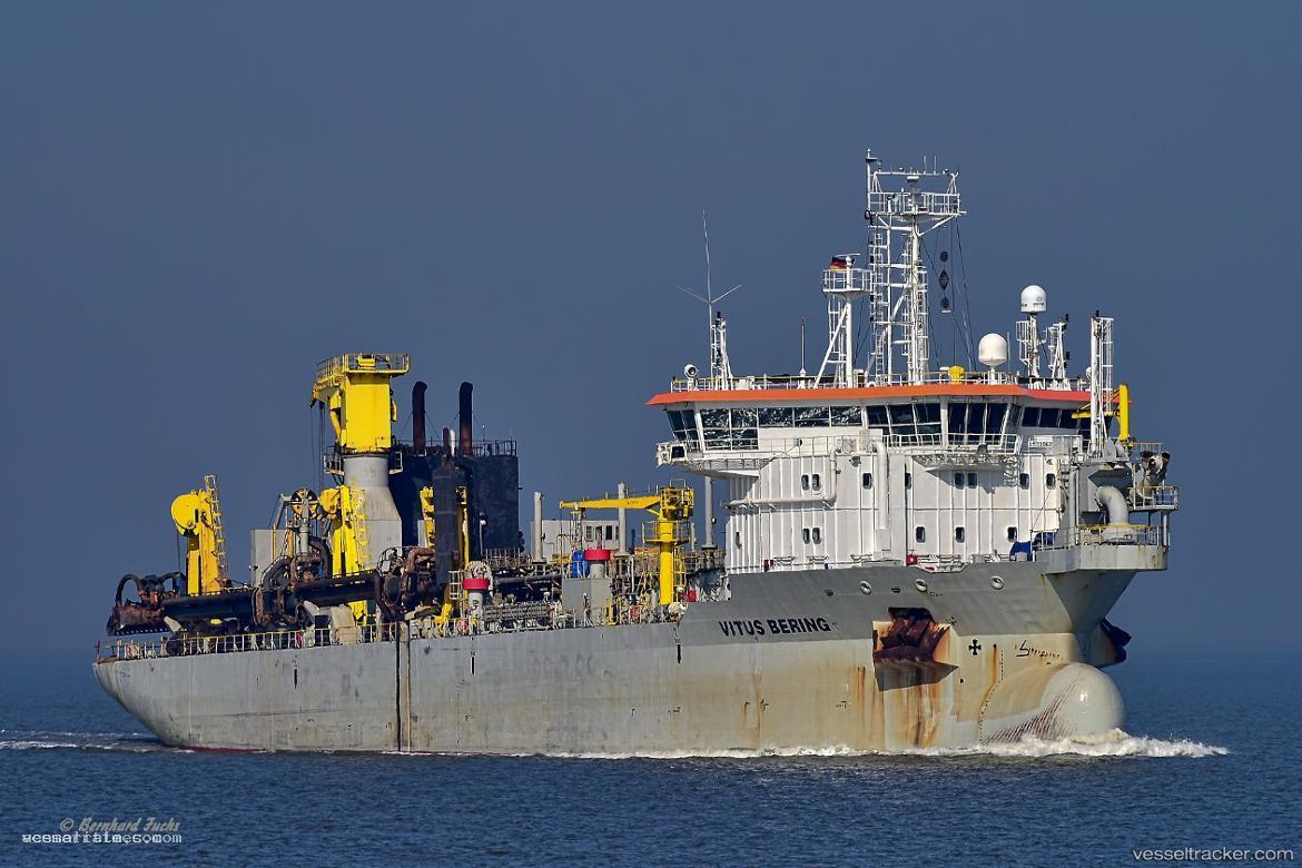 Vitus-Bering - Hopper Dredger vessel registered in Luxembourg