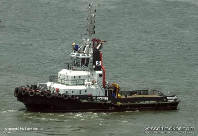 Telescopium - Tug vessel registered in Brazil