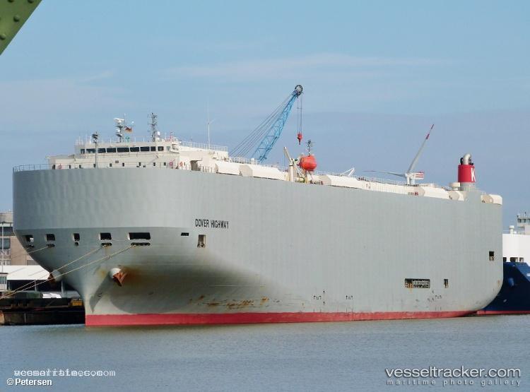 Dover-Highway - Vehicles Carrier vessel registered in Japan