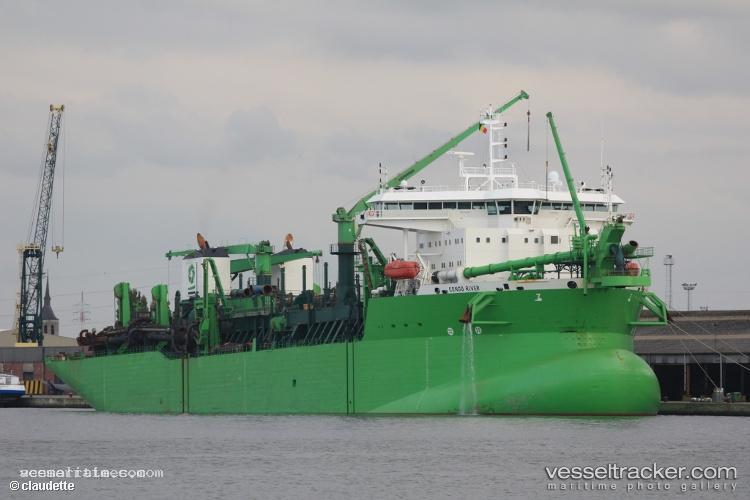 Congo-River - Hopper Dredger vessel registered in Belgium