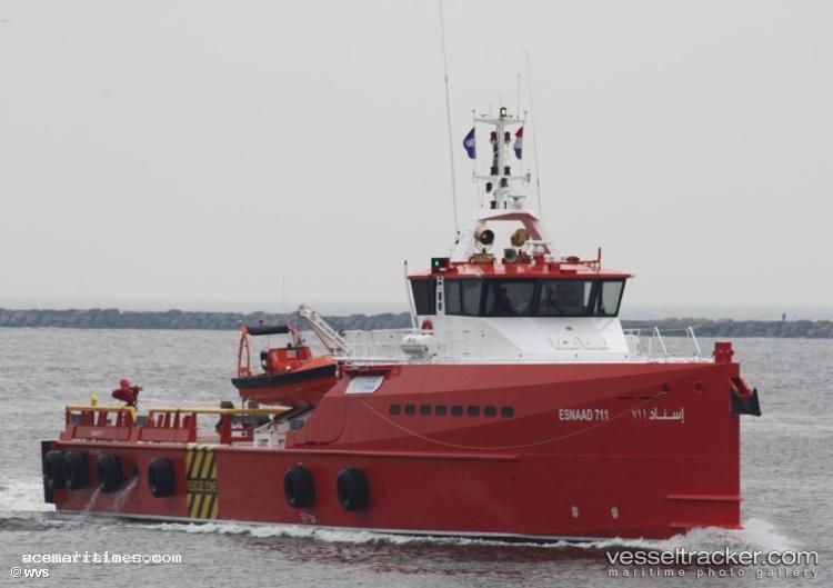 Adnoc-711 - Offshore Tug Supply Ship vessel registered in United Arab Emirates