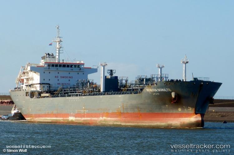 Rebecca-Schulte - Chemical Oil Products Tanker vessel registered in Singapore