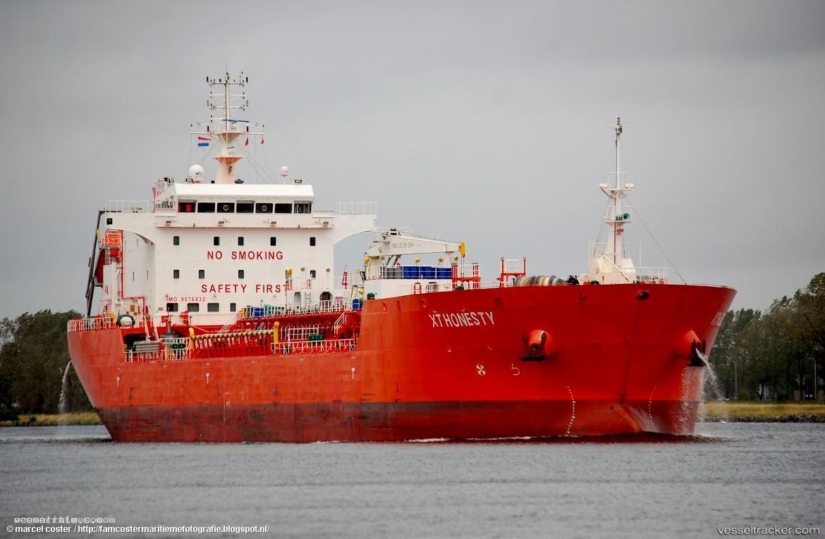 Xt-Honesty - Chemical Oil Products Tanker vessel registered in Liberia