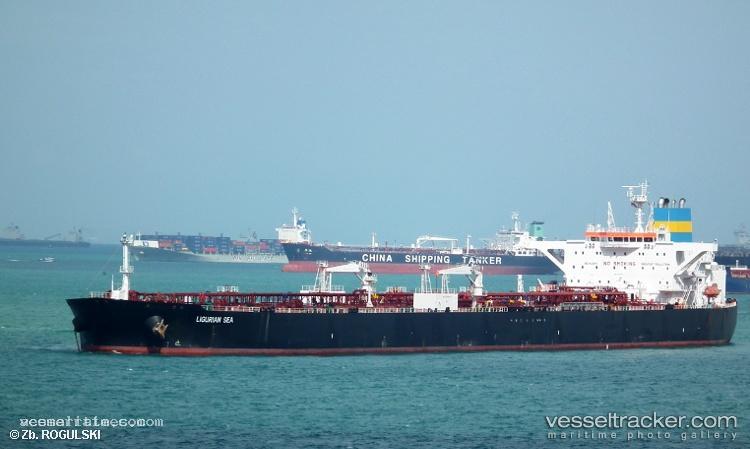 Ligurian-Sea - Crude Oil Tanker vessel registered in Liberia