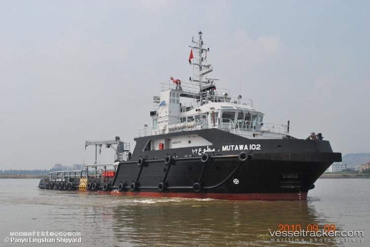 Mutawa-102 - Service Ship vessel registered in United Arab Emirates