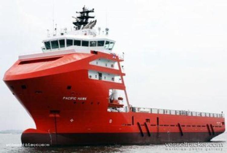 Pacific-Hawk - Offshore Tug Supply Ship vessel registered in Singapore