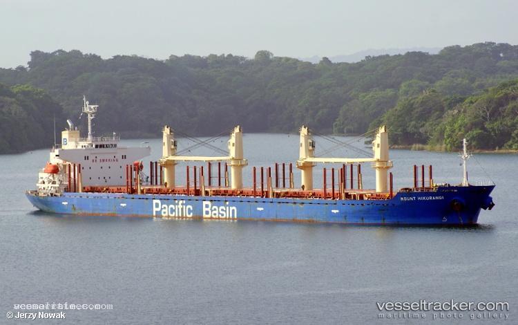 Mount-Hikurangi - Bulk Carrier vessel registered in Hong Kong
