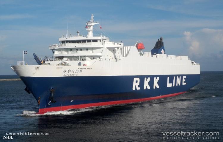 Miyarabi2 - Vehicles Carrier vessel registered in Japan
