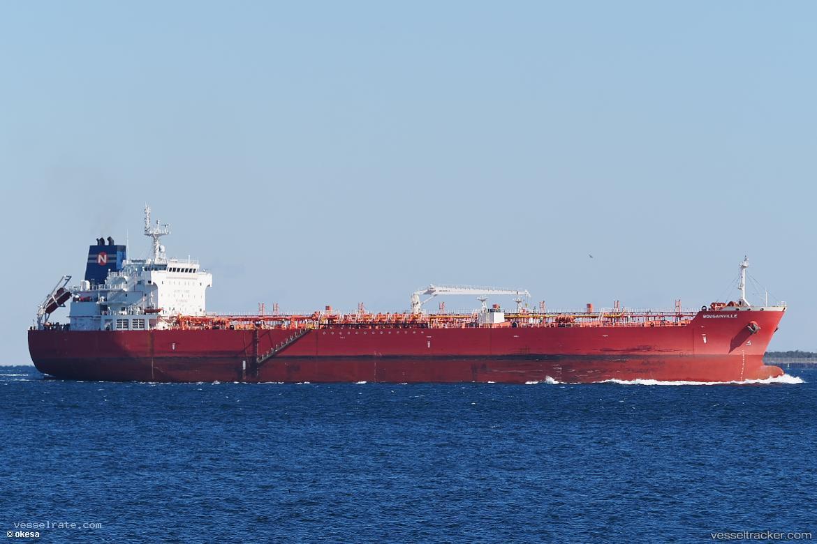 Bougainville - Chemical Oil Products Tanker vessel registered in Marshall Islands
