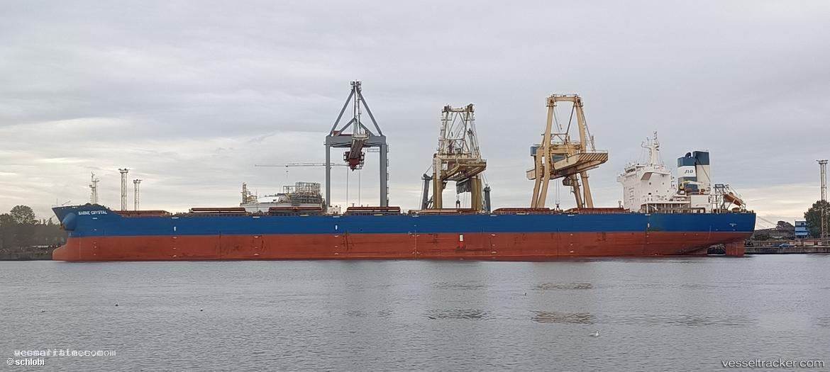 Marine-Crystal - Bulk Carrier vessel registered in Liberia