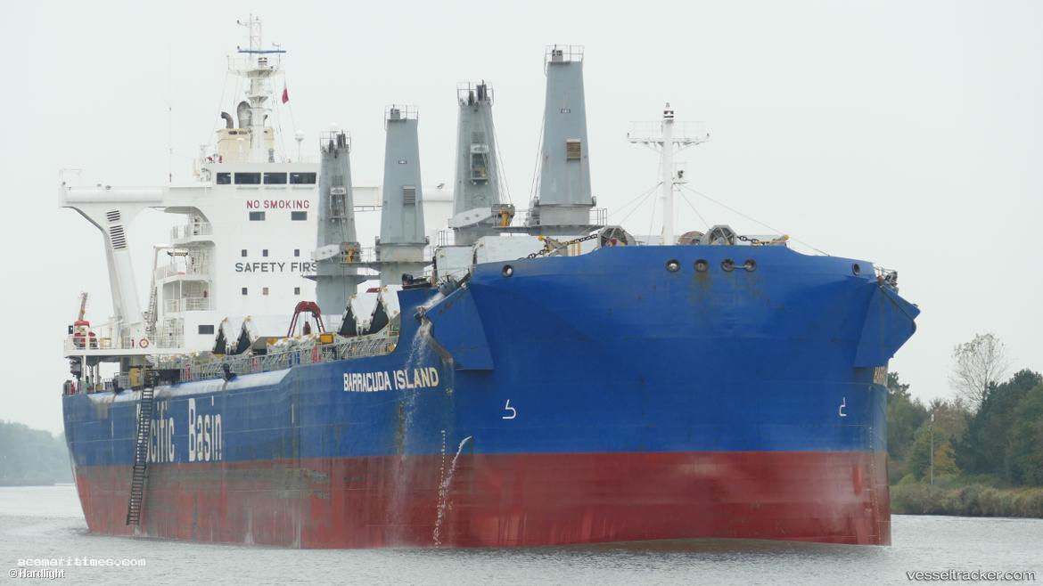 Barracuda-Island - Bulk Carrier vessel registered in Hong Kong