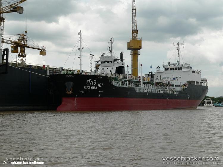 Big-Sea-101 - Oil Products Tanker vessel registered in Thailand