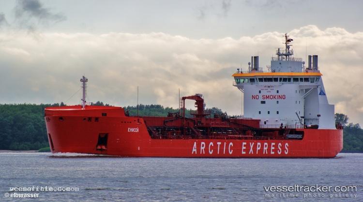 Enisey - Oil Products Tanker vessel registered in Russia
