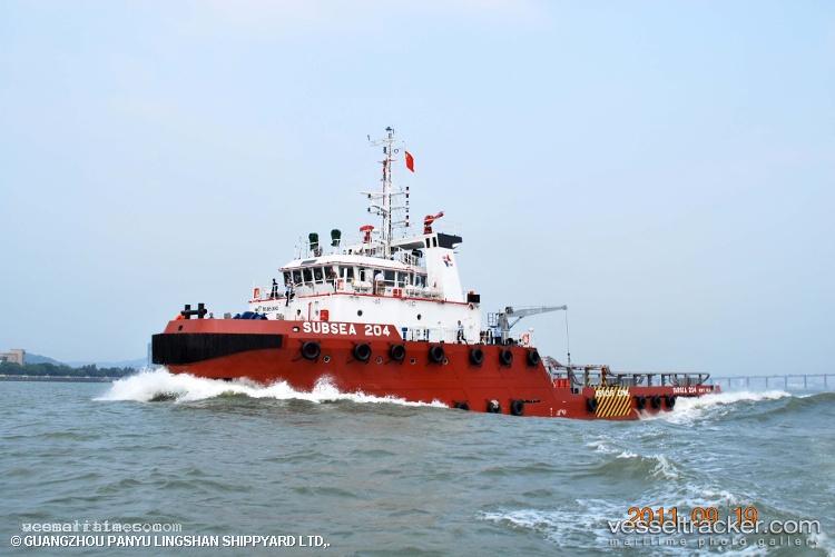 Subsea-204 - Offshore Tug Supply Ship vessel registered in Curacao