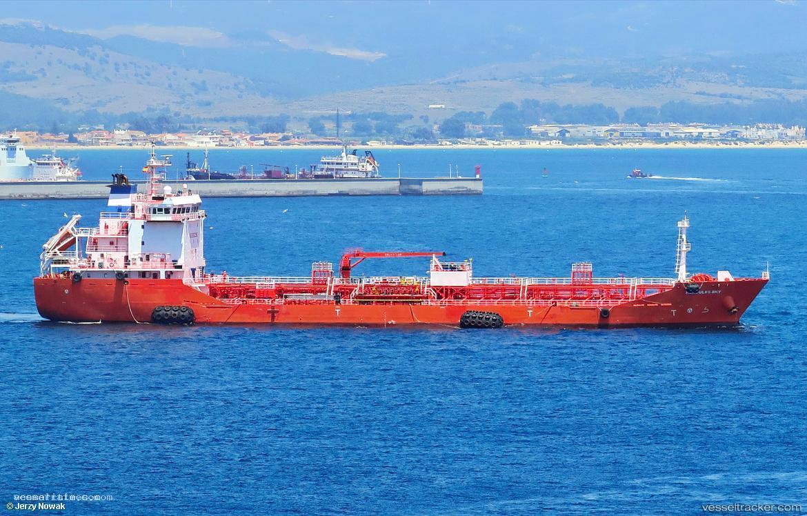 Hercules-Sky - Chemical Oil Products Tanker vessel registered in Portugal