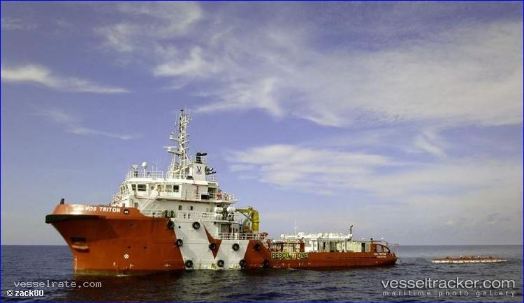 Bos-Triton - Offshore Tug Supply Ship vessel registered in Gibraltar