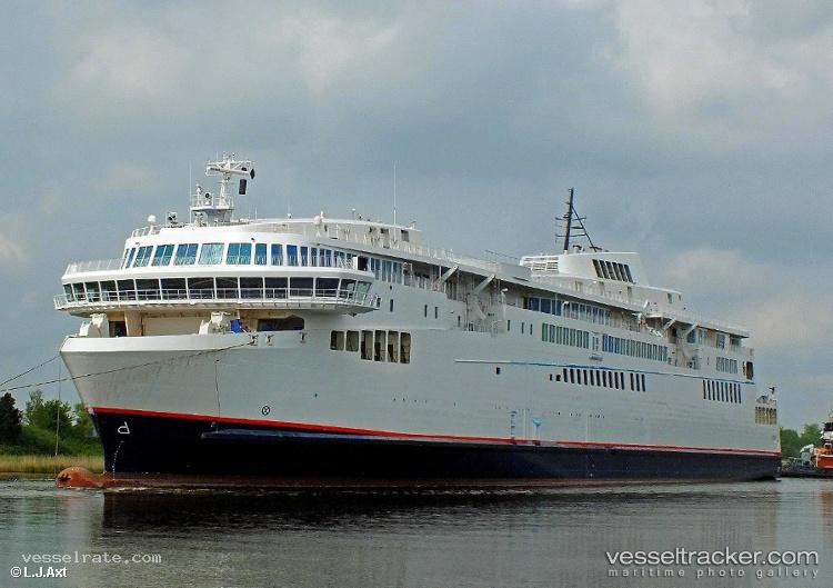 Berlin - Passenger Ro Ro Cargo Ship vessel registered in Germany